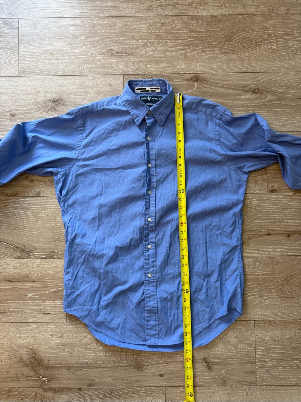Polo by Ralph Lauren Light Blue Button-Down Shirt - Picture 5 of 6